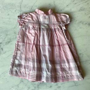 Burberry Plaid Infant Dress